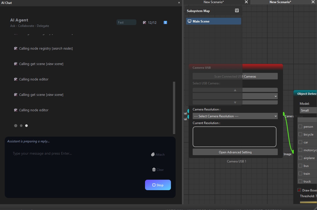 AI assistant helping with development