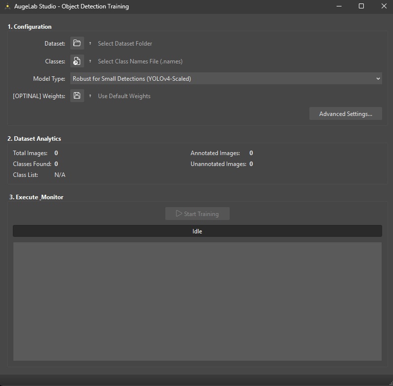 AI training workflow